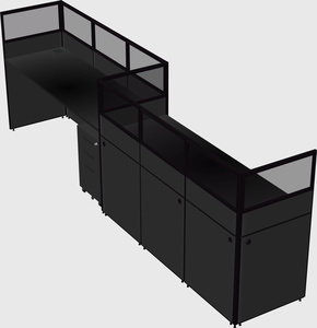 Cabines rectangulaires