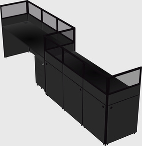 Cabines rectangulaires