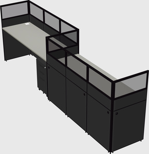 Cabines rectangulaires