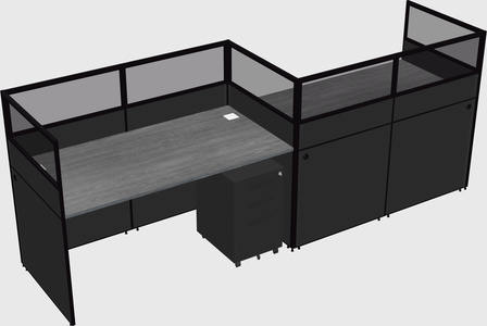 Rectangular cubicles