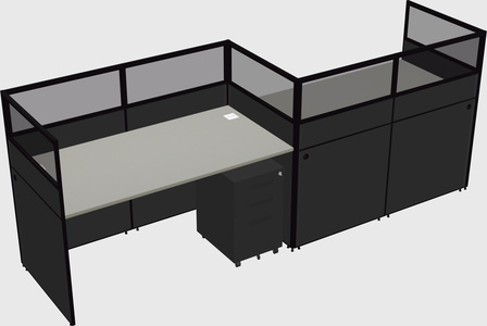 Rectangular cubicles