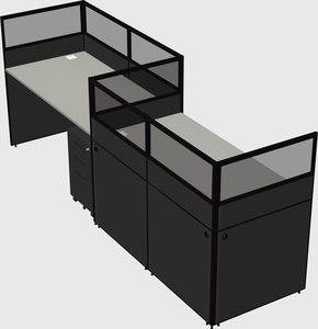Rectangular cubicles