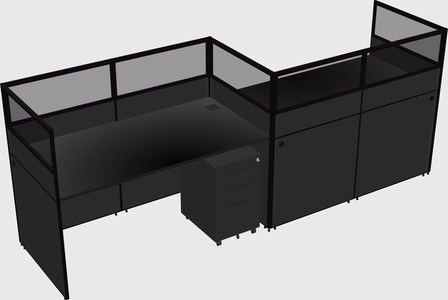 Rectangular cubicles
