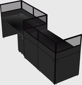 Rectangular cubicles
