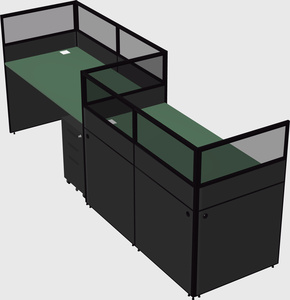 Cabines rectangulaires