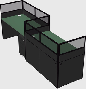 Cabines rectangulaires
