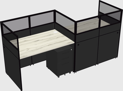 Rectangular cubicles
