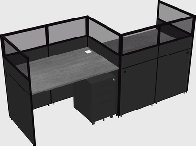 Rectangular cubicles