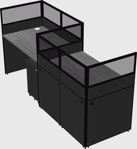 Rectangular cubicles