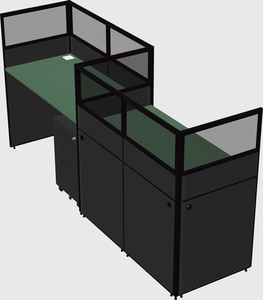 Cabines rectangulaires