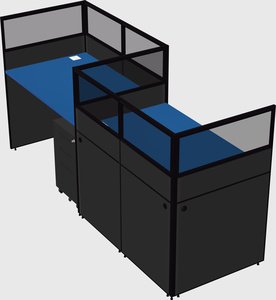 Rectangular cubicles