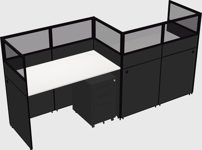 Rectangular cubicles