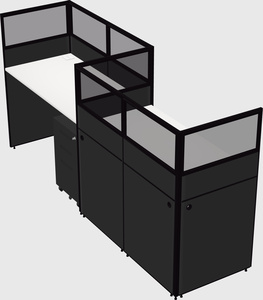 Rectangular cubicles