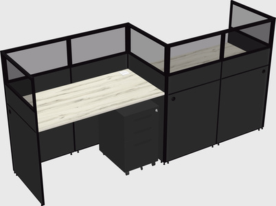 Rectangular cubicles