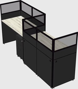 Rectangular cubicles