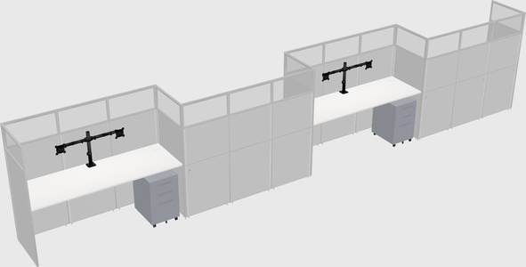 Cabines rectangulaires