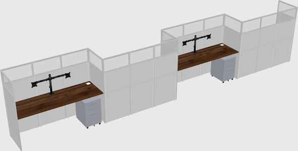 Rectangular cubicles