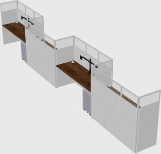 Rectangular cubicles