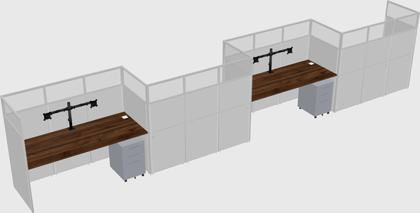 Rectangular cubicles
