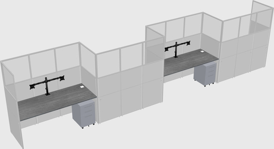 Cabines rectangulaires