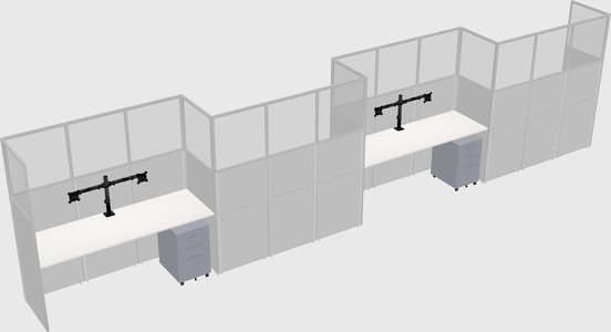 Cabines rectangulaires