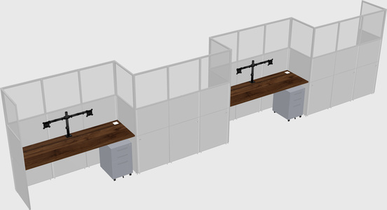 Cabines rectangulaires