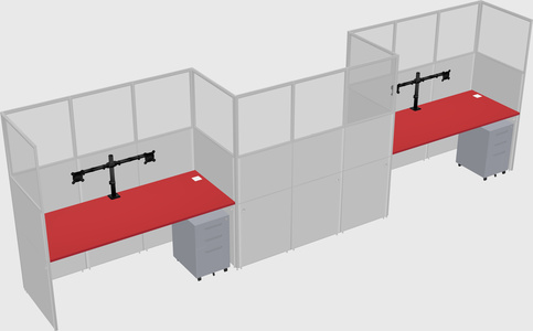 Cabines rectangulaires