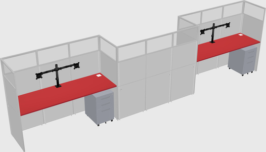 Cabines rectangulaires