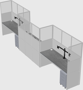 Rectangular cubicles