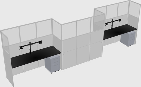 Cabines rectangulaires
