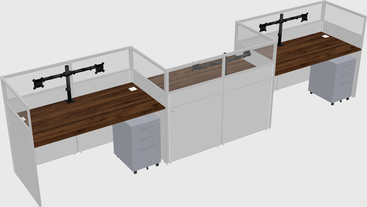 Rectangular cubicles