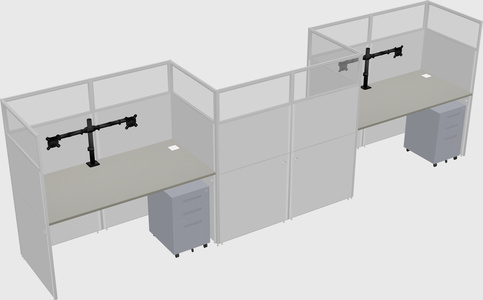 Rectangular cubicles