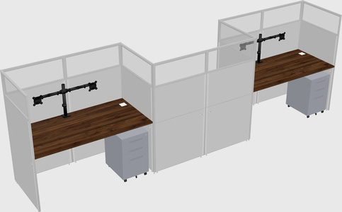 Rectangular cubicles