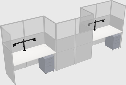 Rectangular cubicles