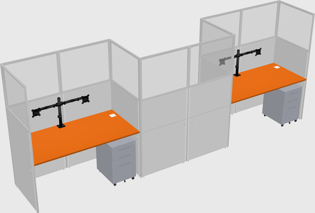 Rectangular cubicles