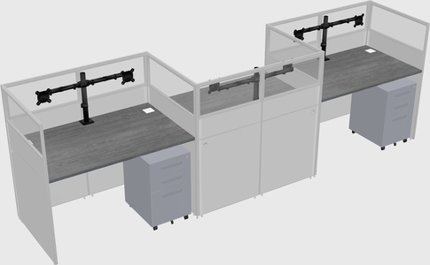 Rectangular cubicles