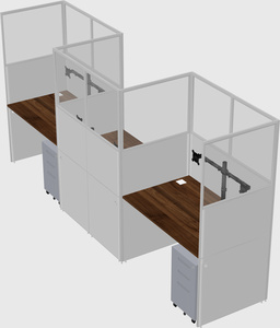 Rectangular cubicles