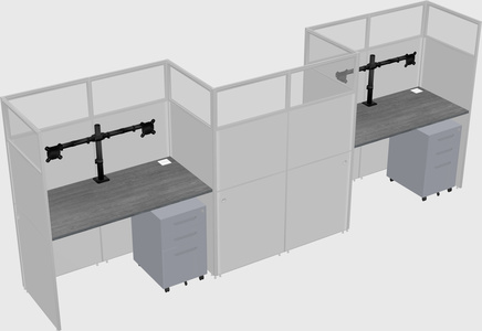 Rectangular cubicles