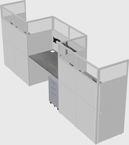 Rectangular cubicles