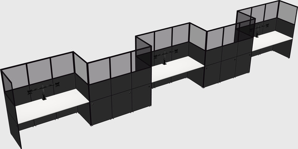 Cabines rectangulaires