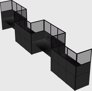 Rectangular cubicles