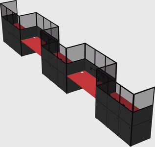 Rectangular cubicles