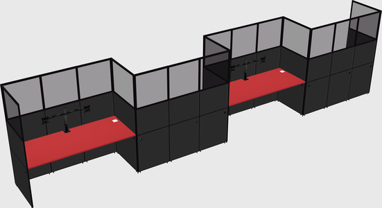 Rectangular cubicles