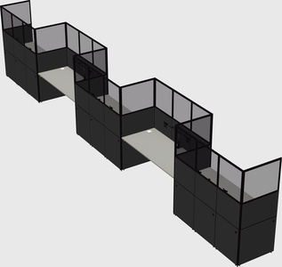 Rectangular cubicles