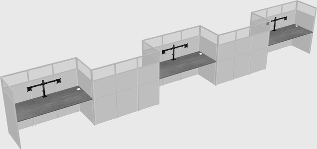 Cabines rectangulaires