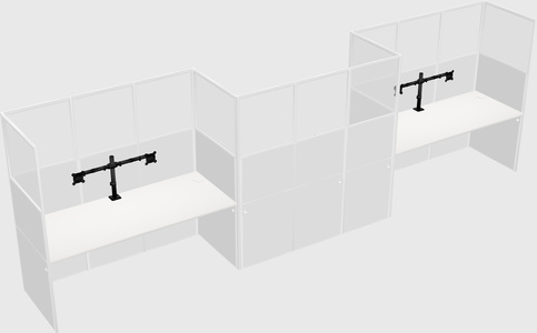 Cabines rectangulaires
