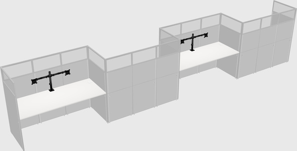 Cabines rectangulaires