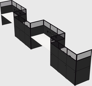Rectangular cubicles
