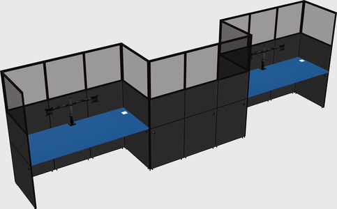 Rectangular cubicles