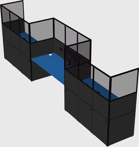 Rectangular cubicles